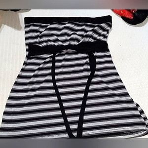 Strapless shirt